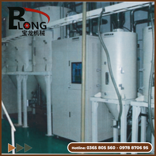 Hệ thống sấy và nạp liệu
