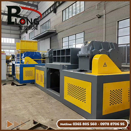 Máy Nghiền Nhựa 2 Trục